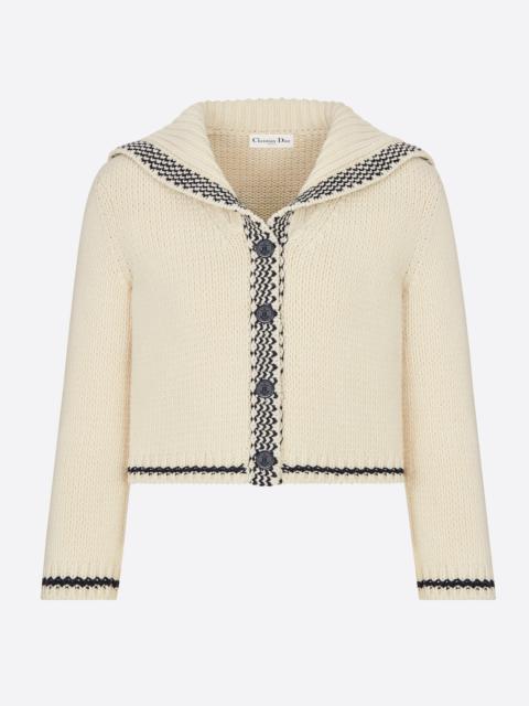 Dior Sailor Collar Cardigan