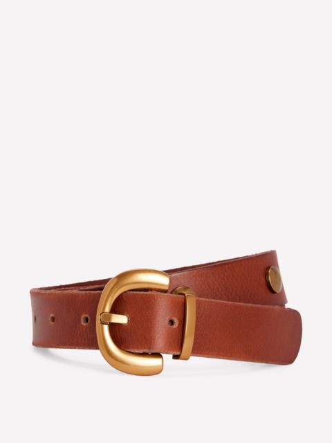 BODEN Stud Buckle Belt-Tan