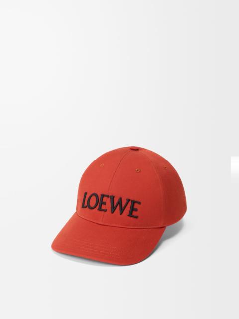Loewe LOEWE cap in cotton canvas