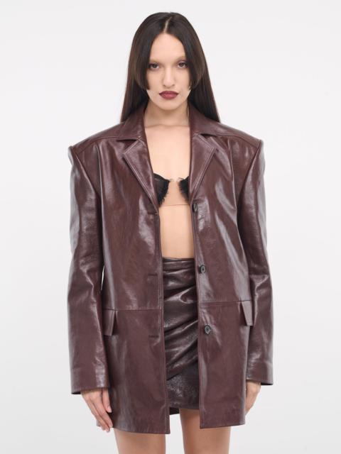 Leather Car Jacket