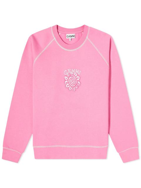 GANNI GANNI Isoli Solid Sweatshirt