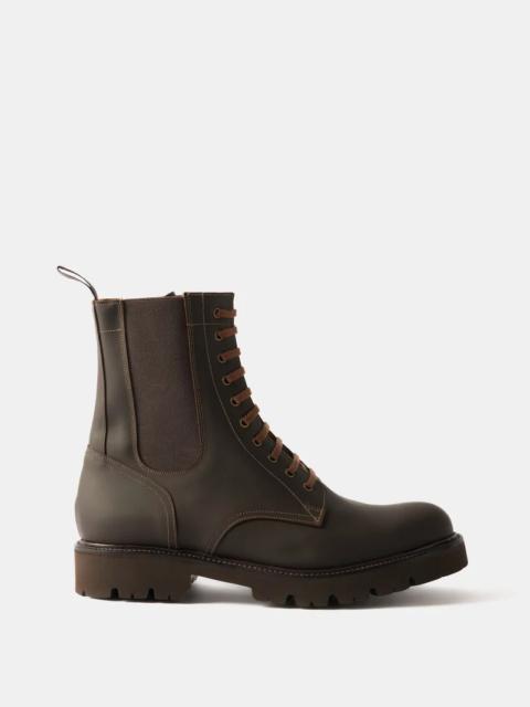 Grenson Buckley tread-sole leather boots