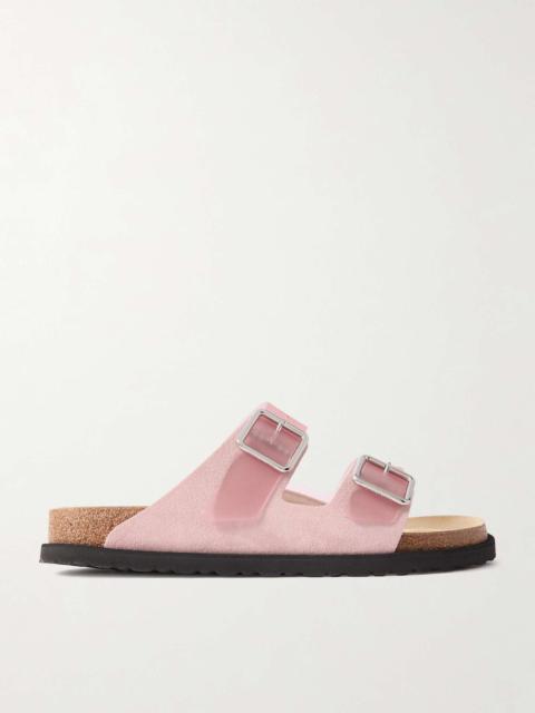 Arizona Milky Suede and PVC Sandals