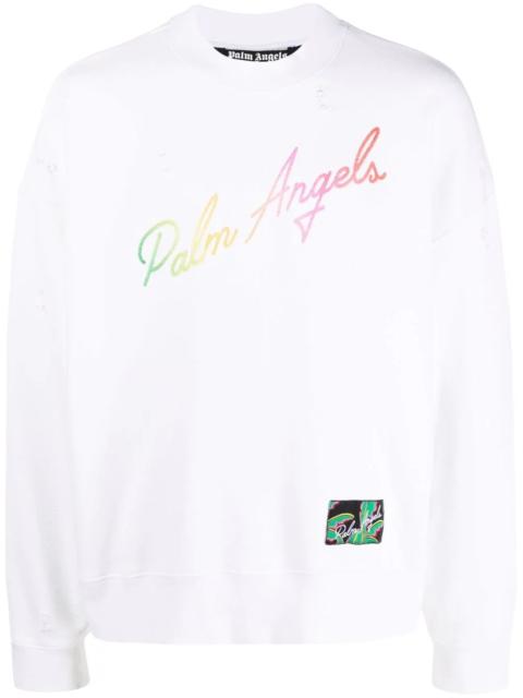Palm Angels Miami logo sweatshirt