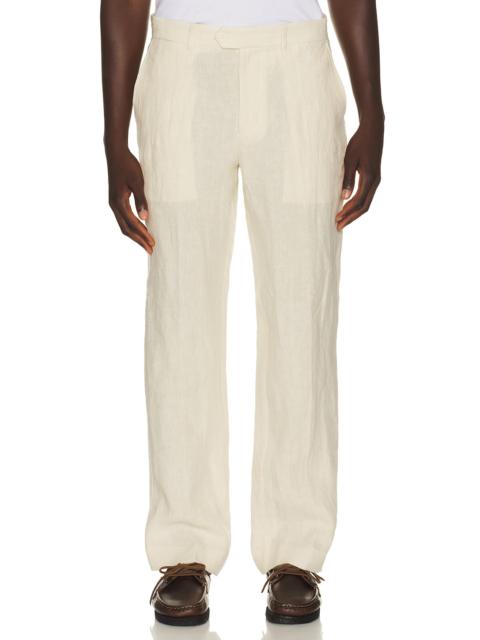 PERCIVAL Tailored Linen Trousers