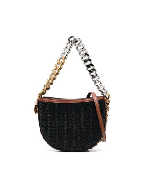 Frayme woven shoulder bag