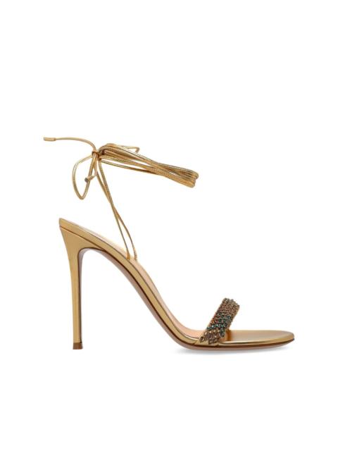 Gianvito Rossi 105mm rhinestone-embellished sandals