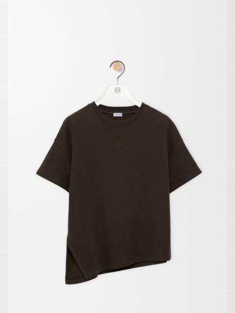 Loewe Asymmetric t-shirt in cotton blend