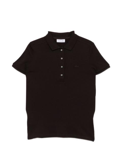 LACOSTE piqué polo shirt
