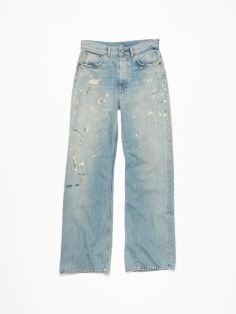 Acne Studios 느슨한 맞는 청바지 - 2021F - 밝은 파란색