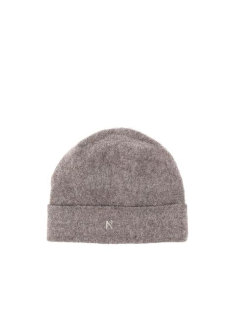 REPRESENT initial-logo beanie hat
