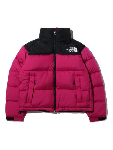 (WMNS) THE NORTH FACE Short Nuptse Jacket 'Pink' NDW91952-RX