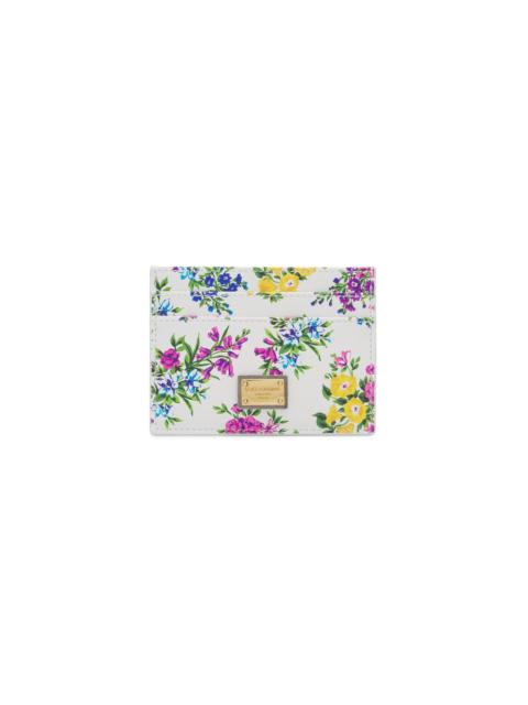 Dolce & Gabbana Women's Floral Leather Card Case - Fiorellini