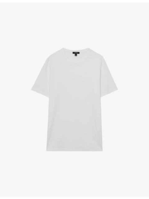 REISS Count Crewneck Short-Sleeve Cotton T-Shirt