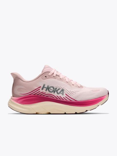 HOKA Women's Clifton 11 Shoes in Pink Opal/Alabaster