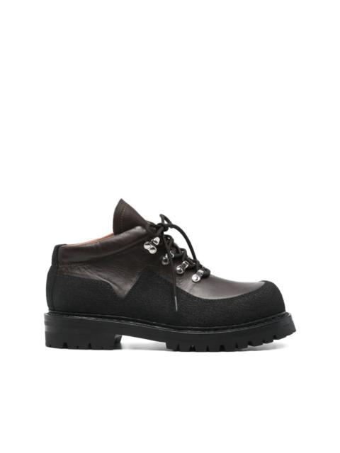 Our Legacy leather lace-up boots