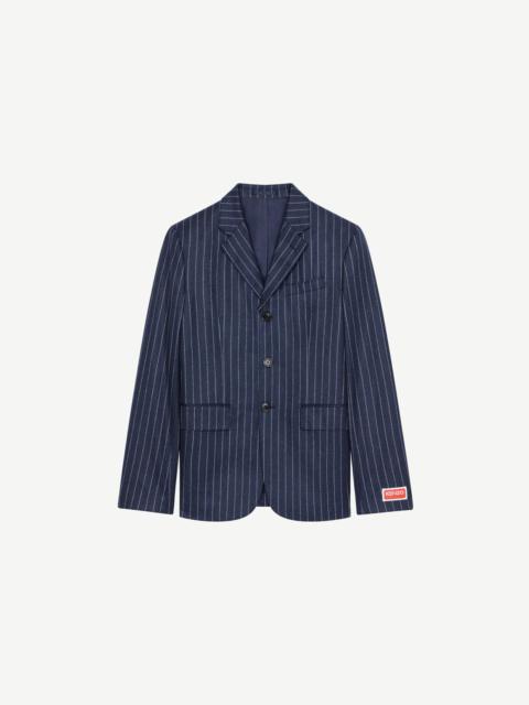 Striped fitted jacket