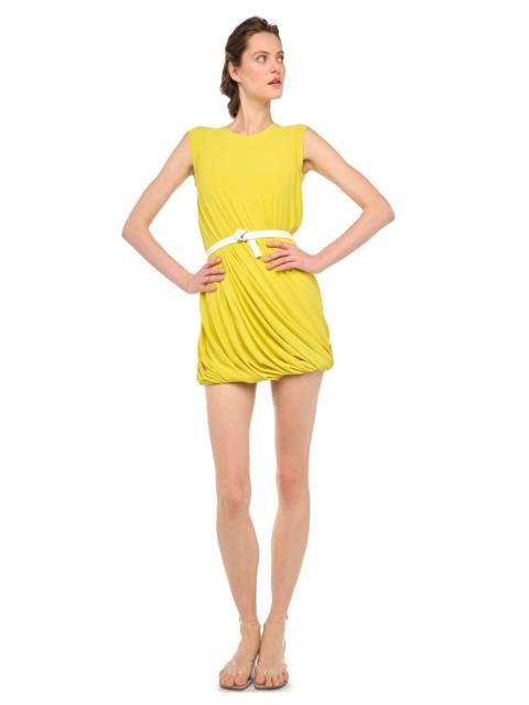 NORMA KAMALI SLEEVELESS TWIST MINI DRESS