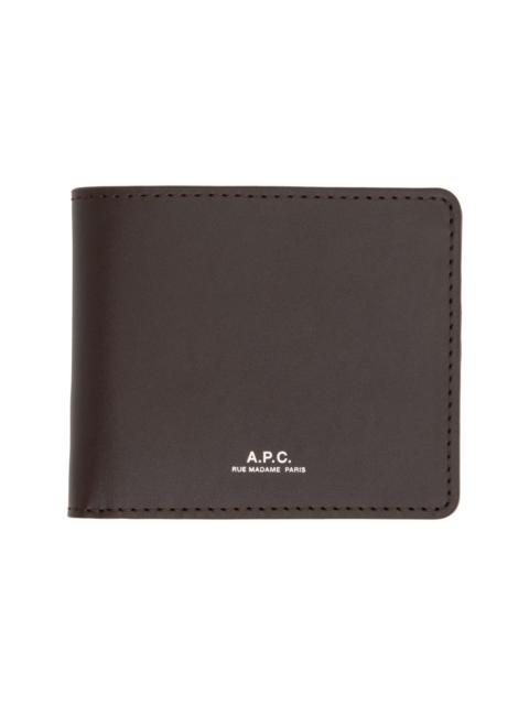 A.P.C. Brown London 2.0 Wallet