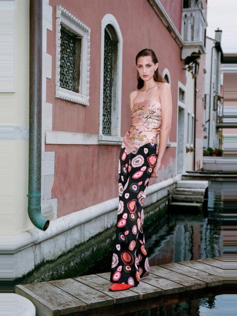 STAUD STAUD STROLL SILK PANT MILLEFIORE 2.0