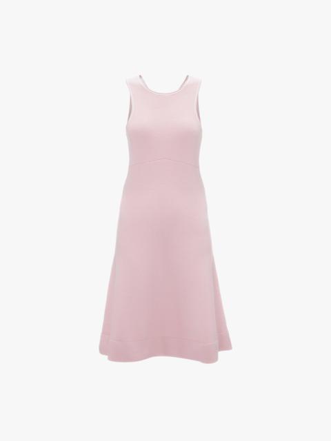 Sleeveless Tank Dress In Orchid