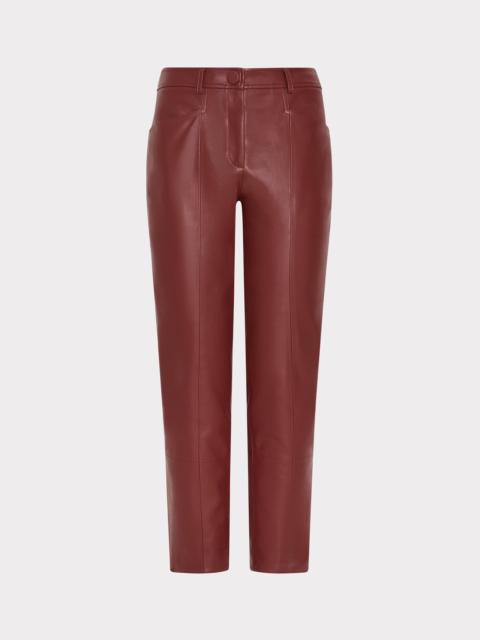 MILLY Rue Vegan Leather Pant