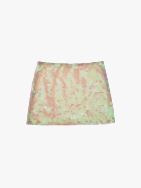 Helmut Lang SEQUIN MINI SKIRT