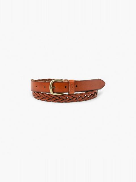 Levi's LEATHER BRAIDED BELT