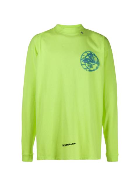 Off-White Rationalism logo print sweatshirt