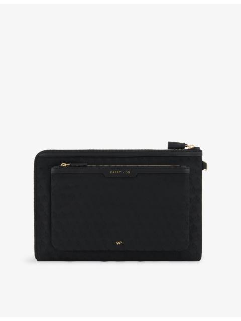 Anya Hindmarch Journey Essentials Woven Pouch