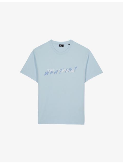 The Kooples Slogan-print regular-fit cotton T-shirt