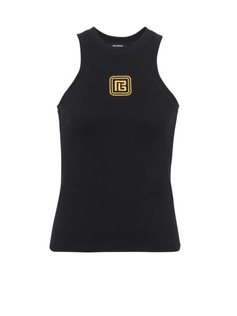PB embroidered tank top