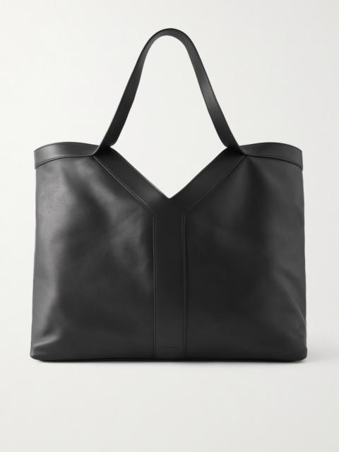 SAINT LAURENT Marais Leather Tote Bag
