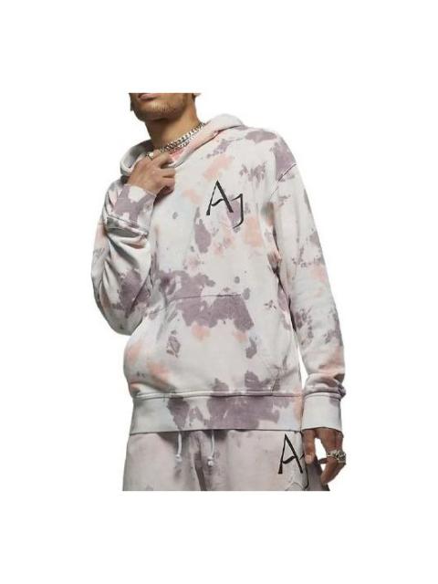 Jordan Men's Air Jordan Sport DNA Kangaroo Pocket Tie Dye Logo Pink Purple DM1410-501