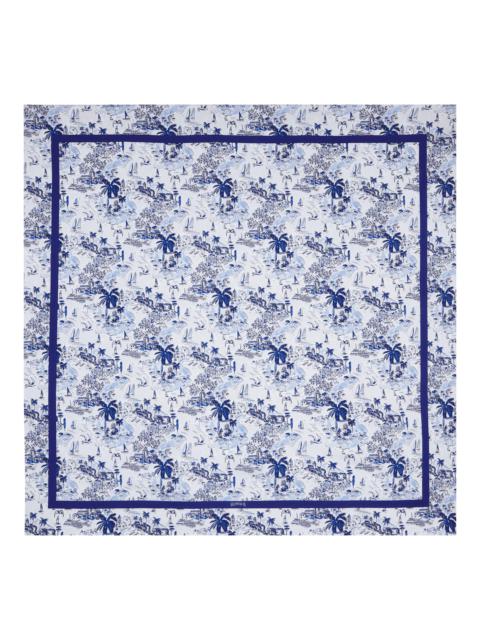 Vilebrequin Unisex Silk Scarf Riviera