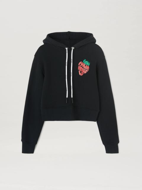 Palm Angels STRAWBERRY FITTED HOODIE