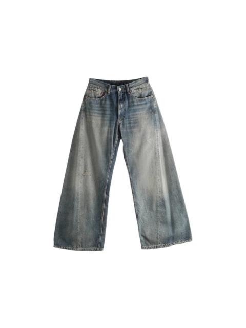 Maison Margiela Maison Margiela Women's MM6 5 Pockets Pants Grey Blue