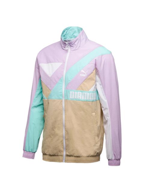 PUMA Diamond Supply Co. Wind Jacket "Puma White Multi" 575353 02
