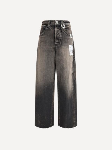 Maison MIHARAYASUHIRO “Amateur Sewn Like” Wide Denim Jeans