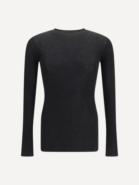 Rick Owens Slim ribbed long-sleeve Sweater