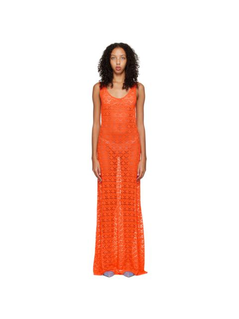 MARCO RAMBALDI SSENSE Exclusive Orange Long Dress