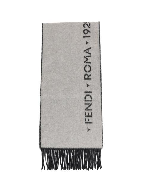 FENDI Stencil 1925 Wool And Cashmere Scarf