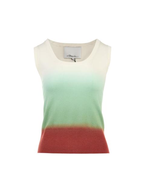 3.1 Phillip Lim Ombre Scoop Neck Tank