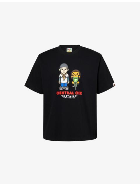 A BATHING APE® BAPE x Spotify x Syna Baby Milo Relaxed-Fit Cotton-Jersey T-Shirt