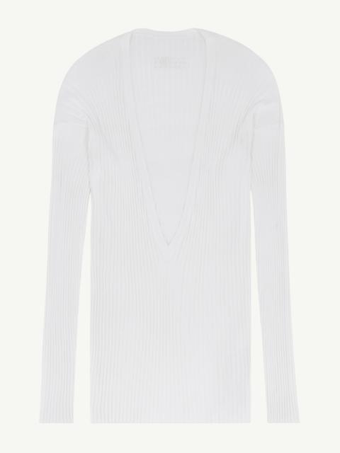 MM6 Maison Margiela V-neck Knit