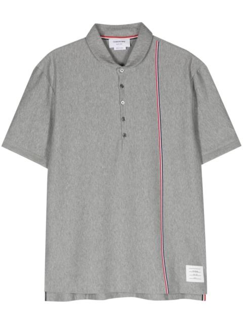 Thom Browne RWB Stripe cotton polo shirt