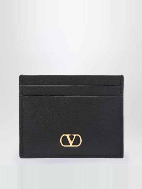 Valentino VLogo Signature black credit card holder