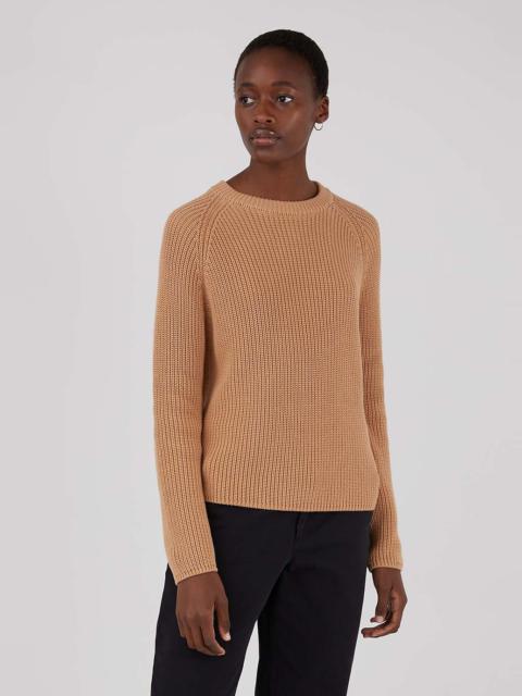 Cotton Boxy Crew Neck Jumper