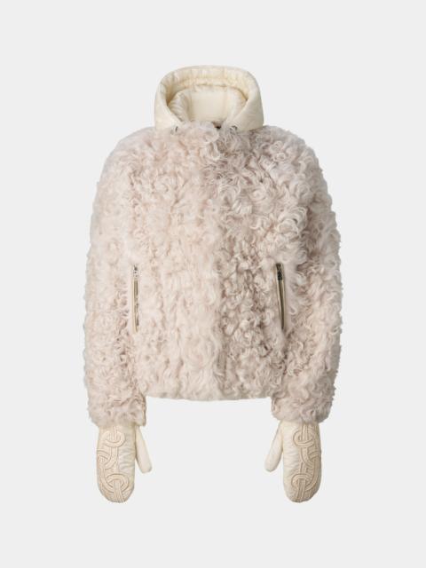 BOGNER Liz Lambskin Jacket in Cream