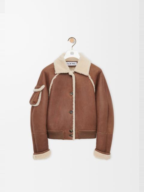 Loewe Bomber jacket in shearling